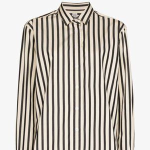 Toteme Capri Striped Cotton Shirt